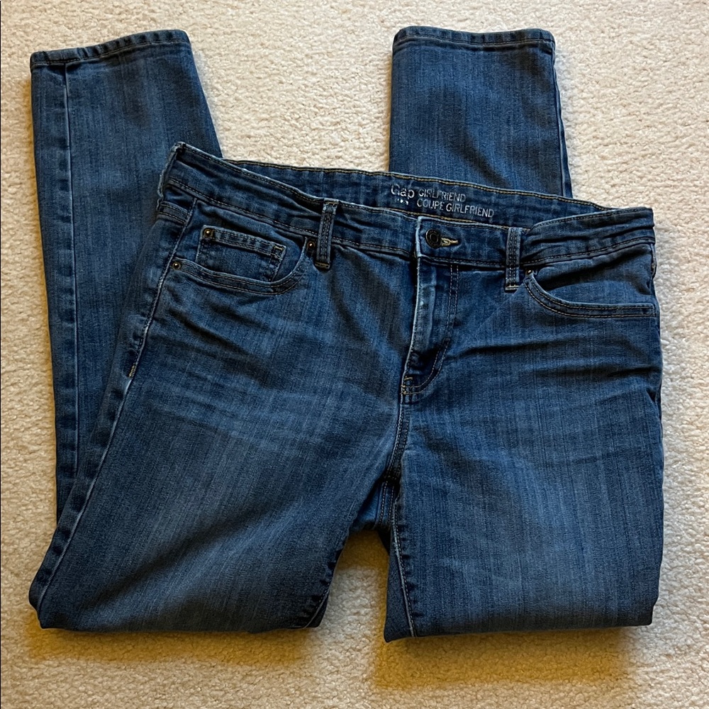 GAP Denim Coupe Girlfriend Jeans